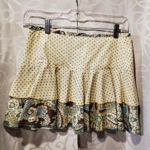 Lovely 2 Pattern Miniskirt - Cape Hatteras - In The Eye